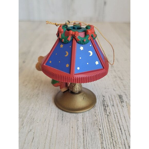 Vintage House of Lloyd lamp lighted mouse ornament Xmas - Picture 6 of 9